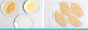 milanesa de pollo receta
